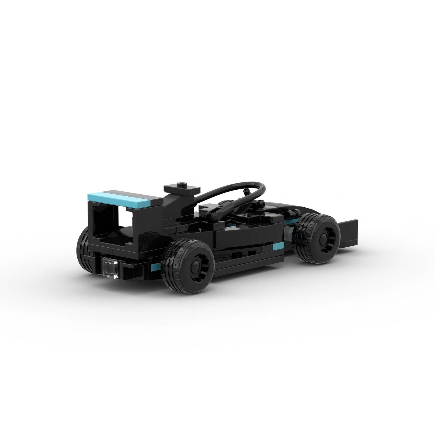 2020 mercedes w11 f1 car building set | moc-63053 - 4