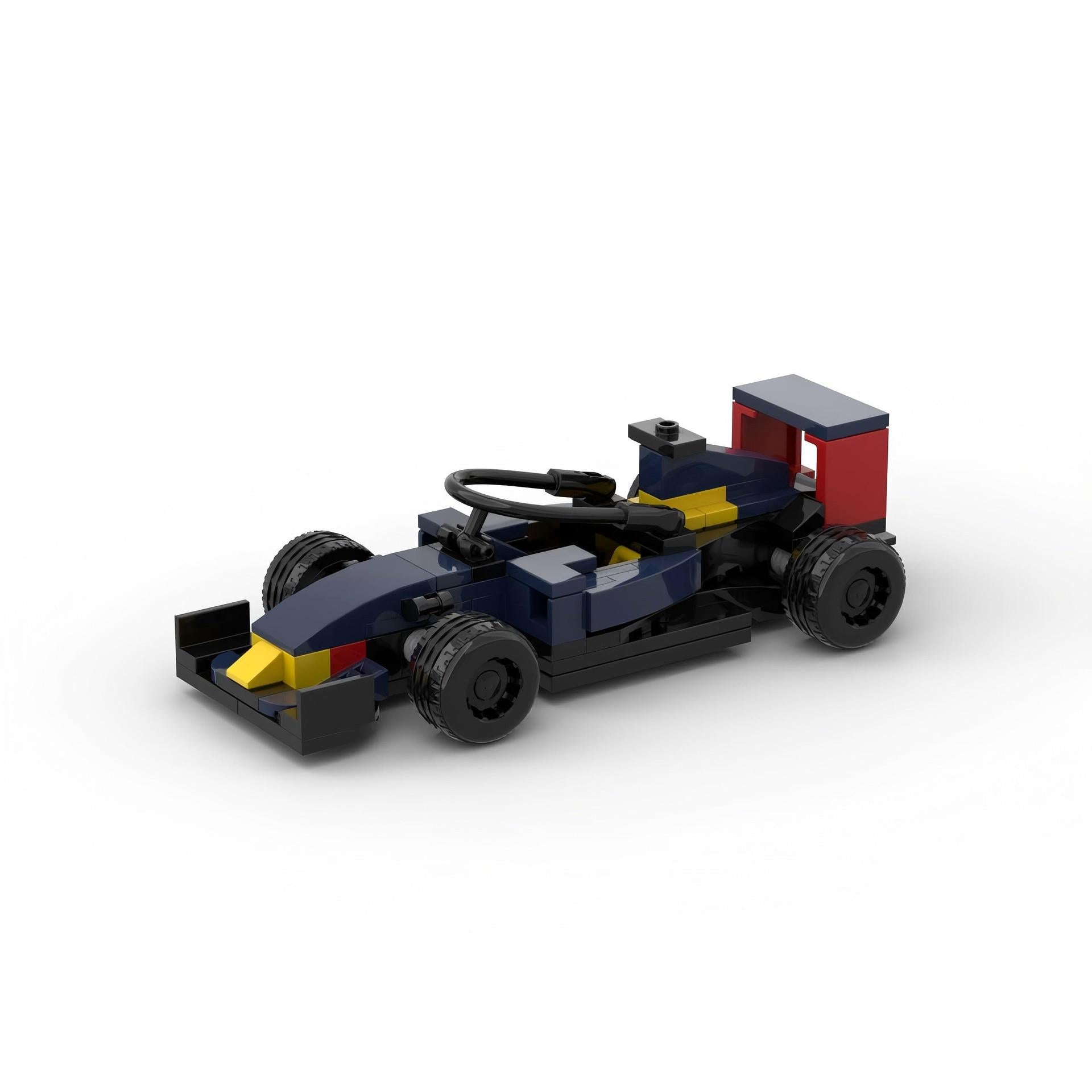 2020 red bull rb16 f1 car building set | moc-65183 - 1