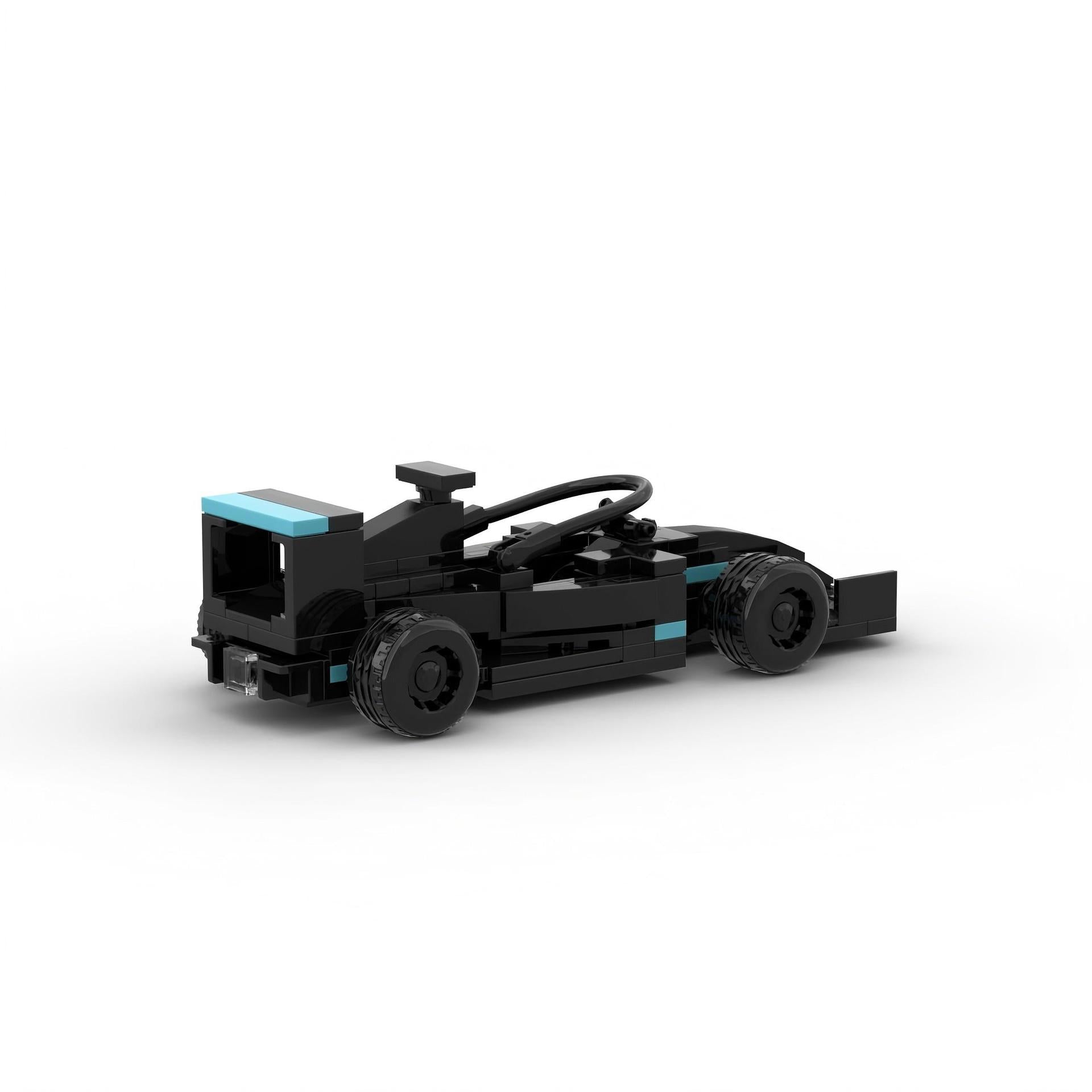 2021 mercedes w12 f1 car building set | moc-79298 - 4