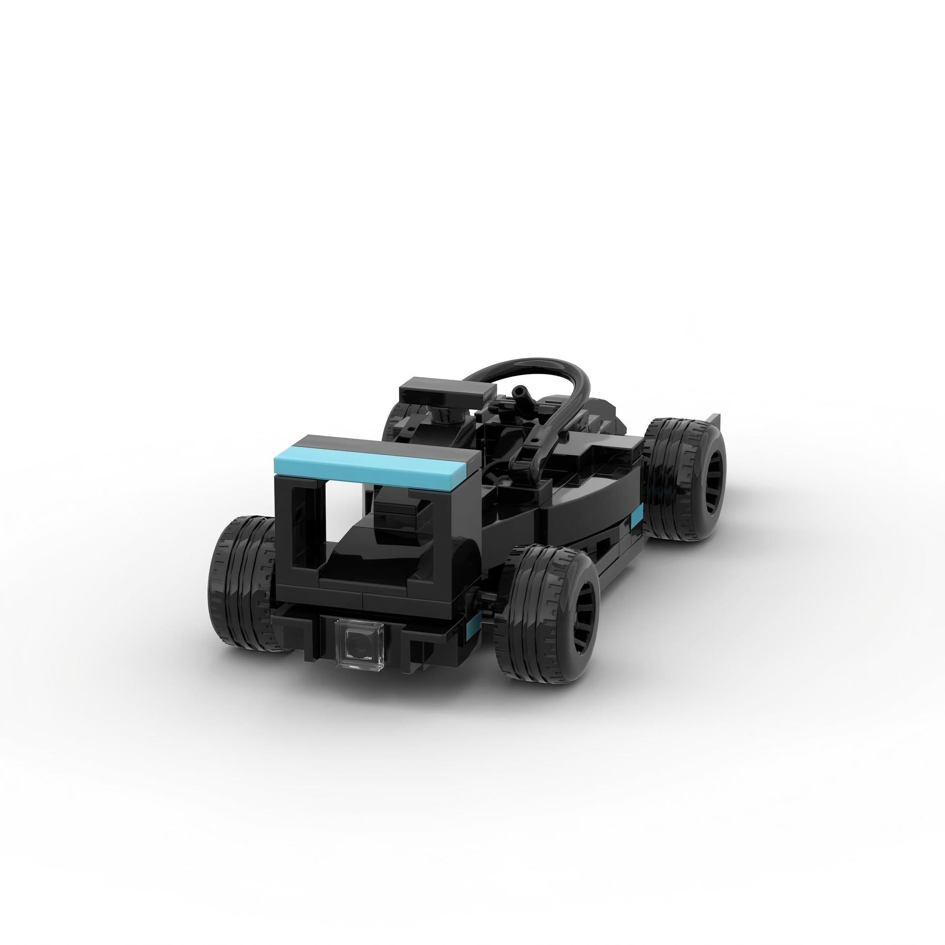 2021 mercedes w12 f1 car building set | moc-79298 - 5