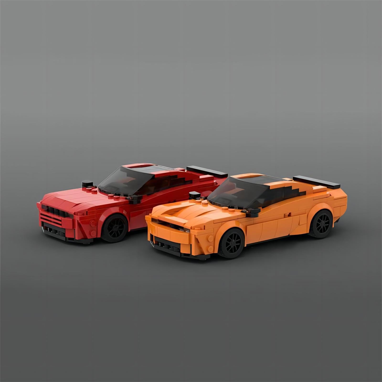 2025 dodge charger building set | moc-185895 - 1