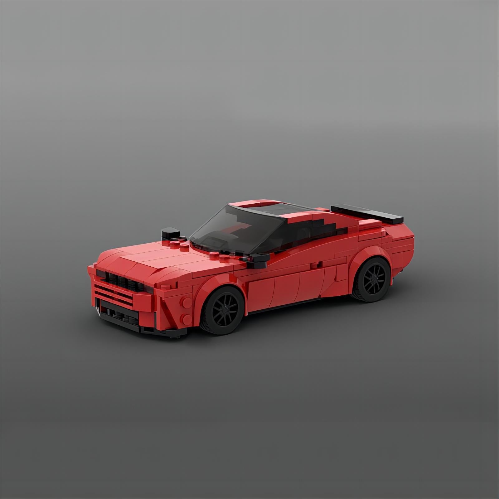 2025 dodge charger building set | moc-185895 - 2