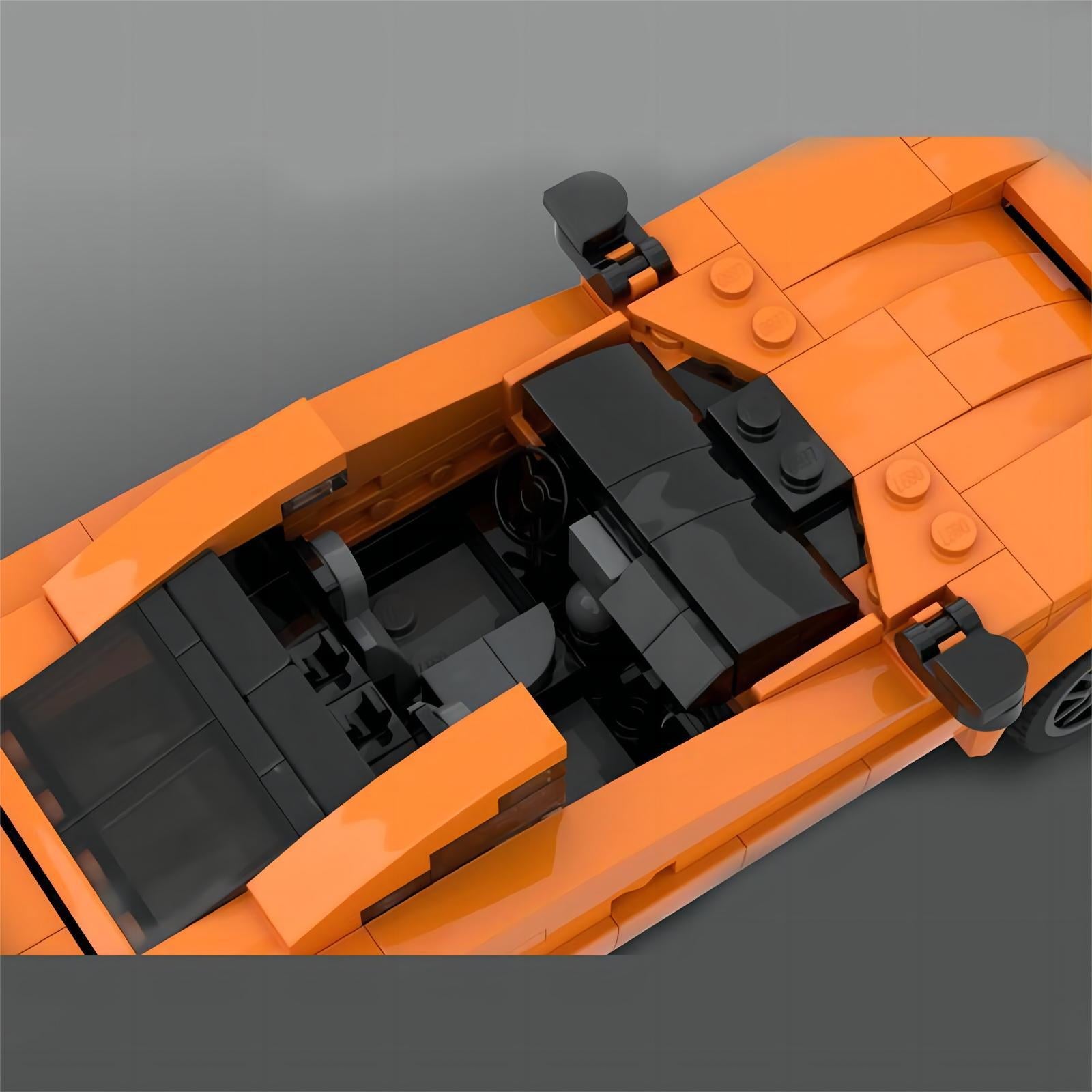 2025 dodge charger building set | moc-185895 - 3