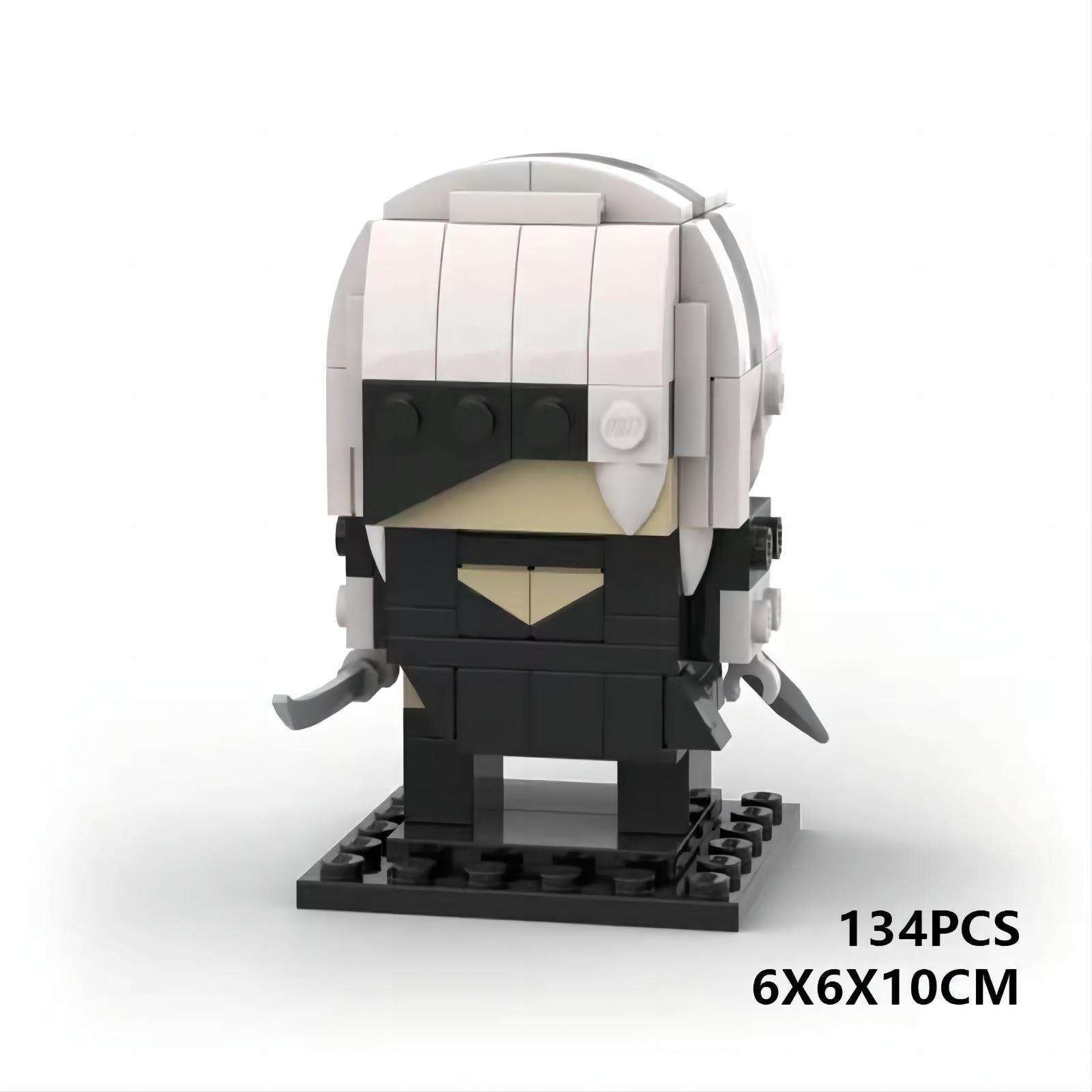 2b brickheadz building set | nier automata | lego compatible - 5