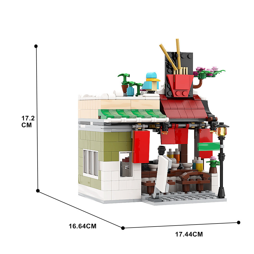 31131 noodle shop expended building set | moc-137613 - 4