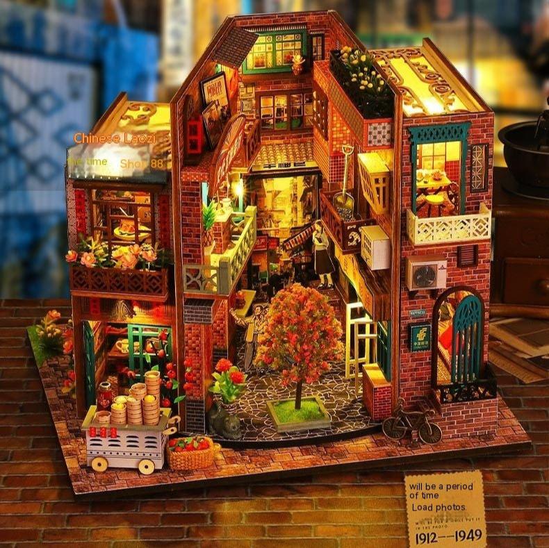 3D Puzzle Model Miniature House Model Ornaments