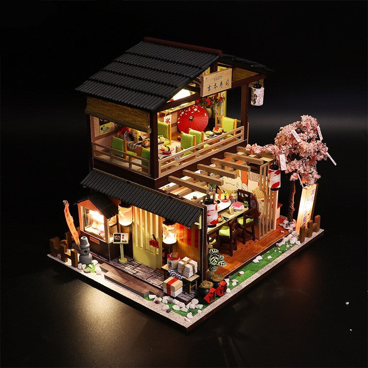 3D Puzzles Wooden Architectural Model Ornaments