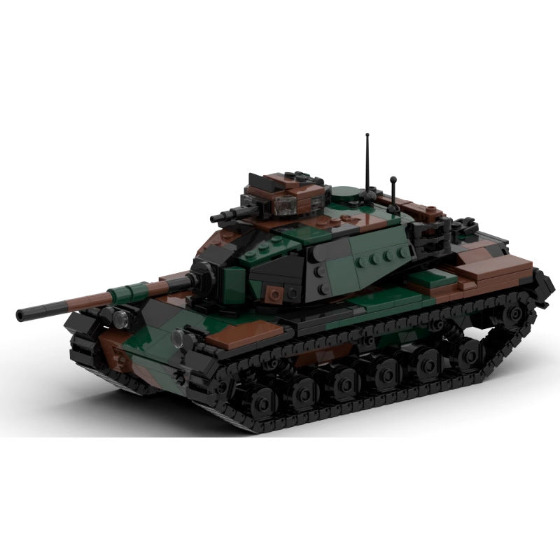 MOC-165695 M60 Woodland Tank - 726 pcs