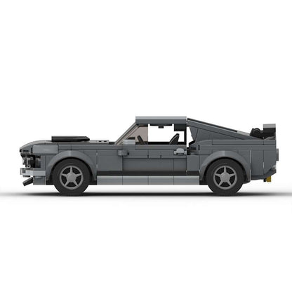 69 ford mustang john wick building set | moc-95701 - 4