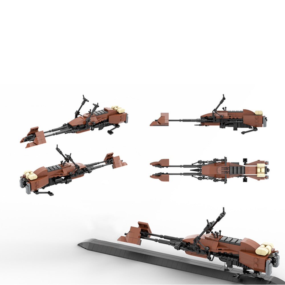 74-z speeder bike building set | star wars | moc-69562 | moc-132712 - 3