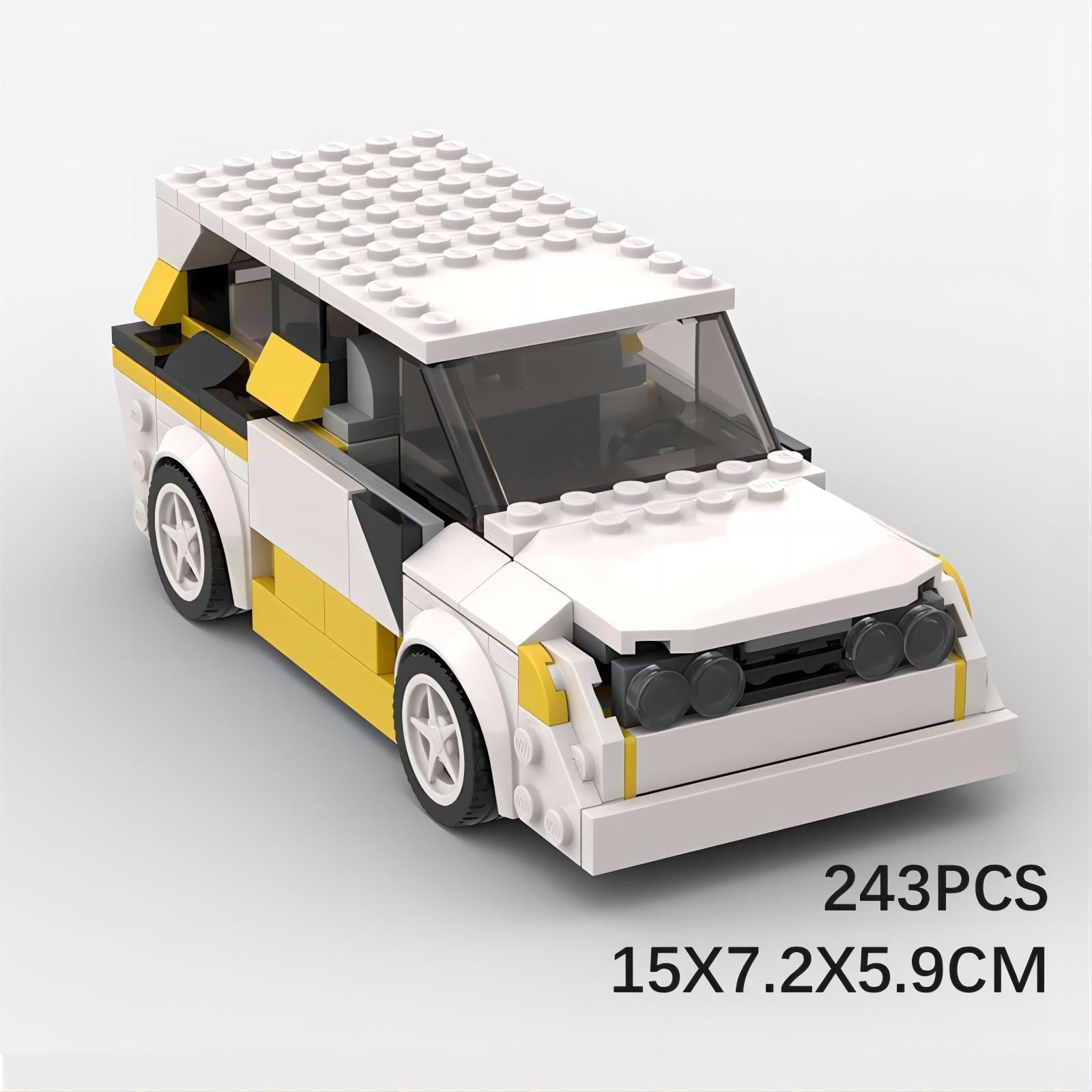 76897 rally hatchback building set | moc-51934 - 6