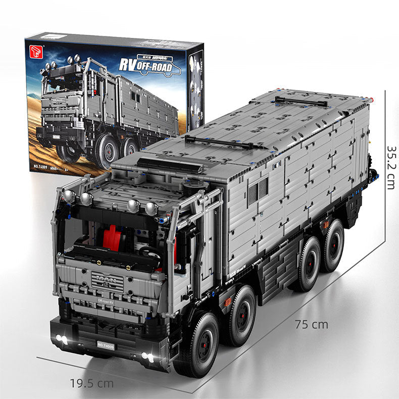 8x8 rv off-road t4009 building blocks set - 7