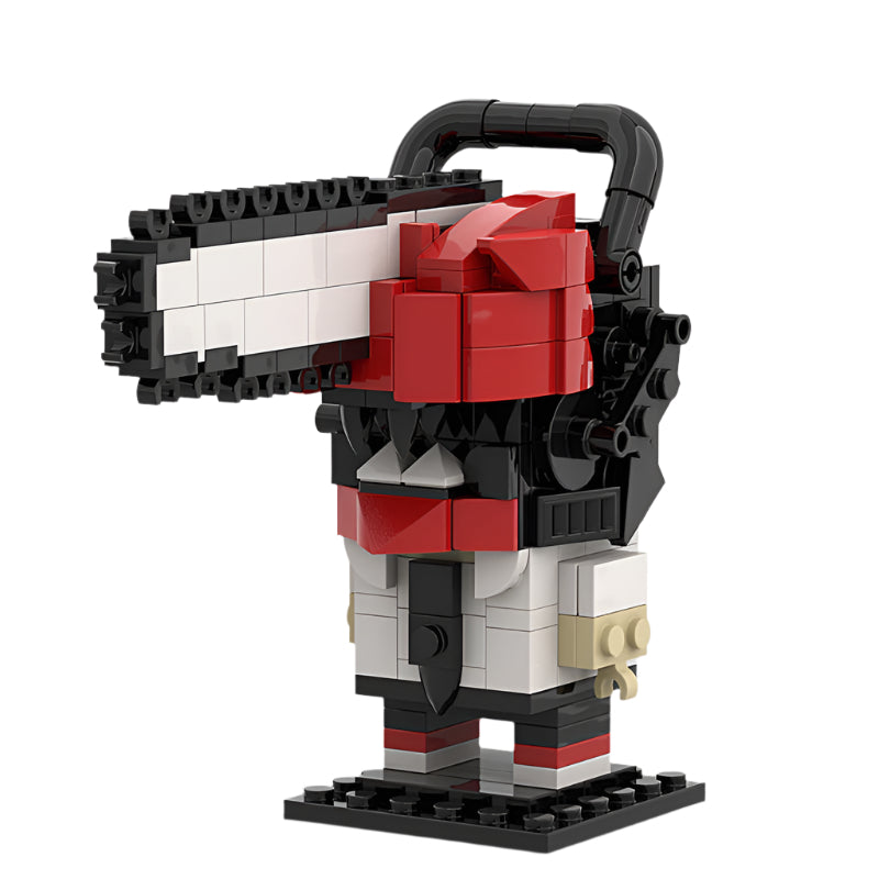 Chainsaw Man BrickHeadz MOC Building Sets