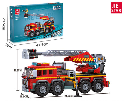 Fire Truck Building Blocks | JIESTAR 52029-52032 6