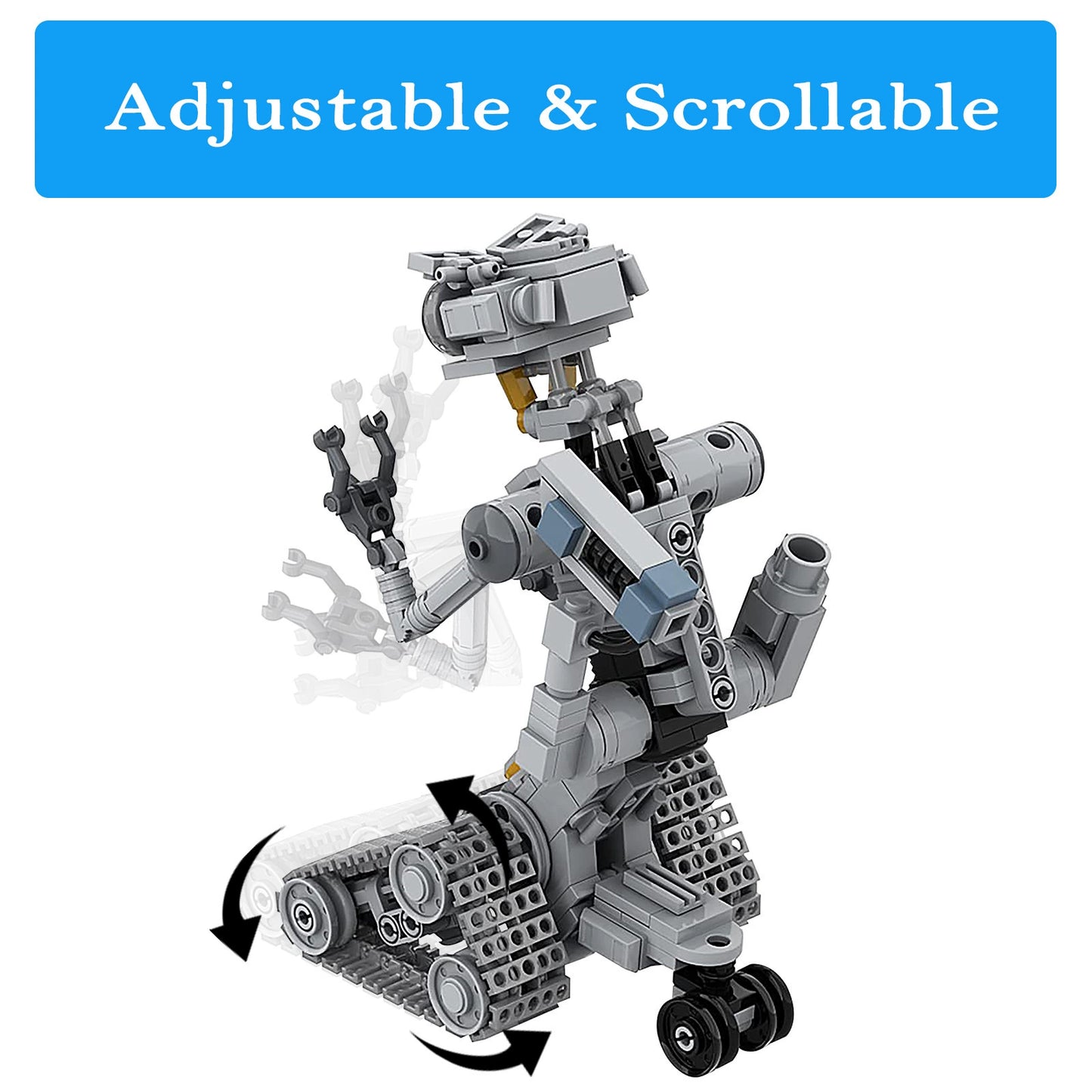 Johnny 5 Robot Building Set | Movie Short Circuit
