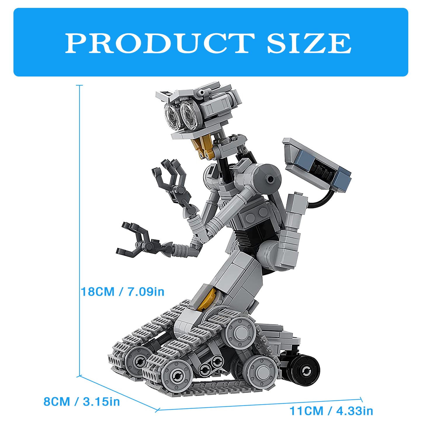 Johnny 5 Robot Building Set | Movie Short Circuit