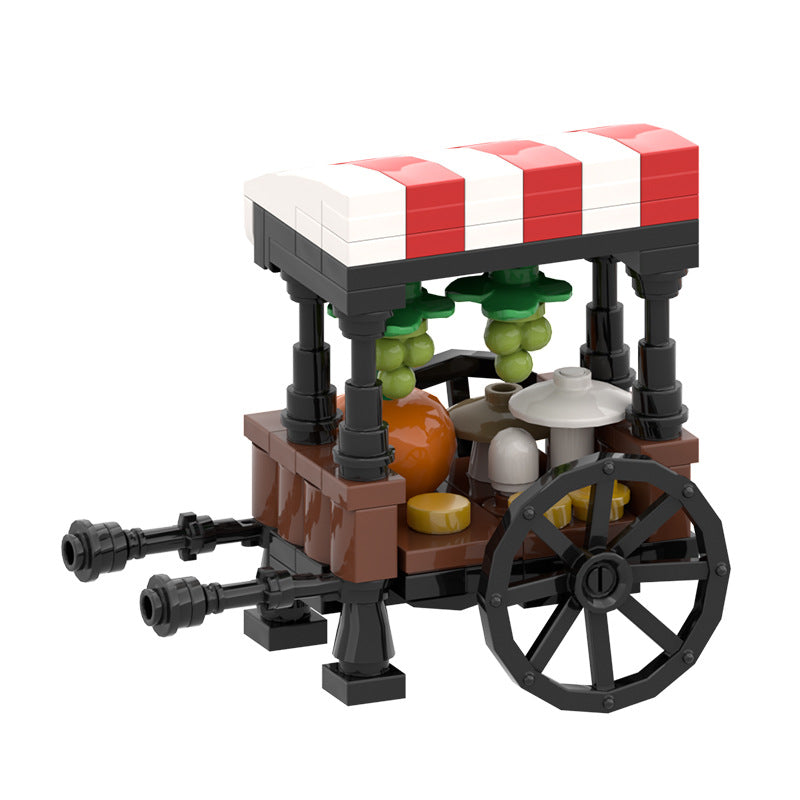 MOC-105220 Medieval Market Stall - 106 pcs - 1