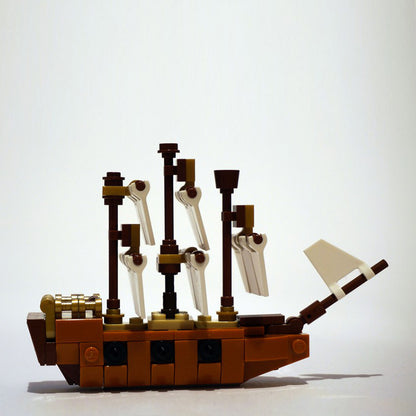 MOC-12949 - Ship In A Bottle - 21313 Alternate Ship Build - 126 pcs - 2