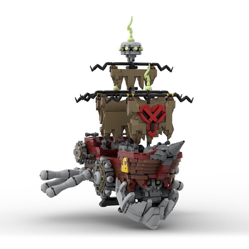 MOC-159076 Pirate Ship Gummi Heartless from Kingdom Hearts II - 2487 pcs - 1