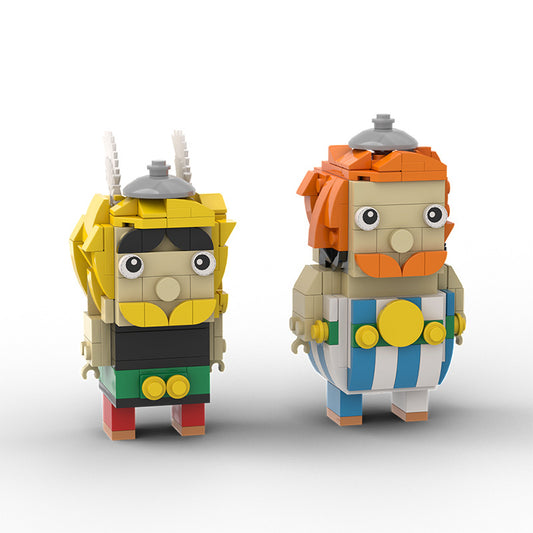 MOC-16306 Asterix and Obelix Brickheadz - 294 pcs - 1