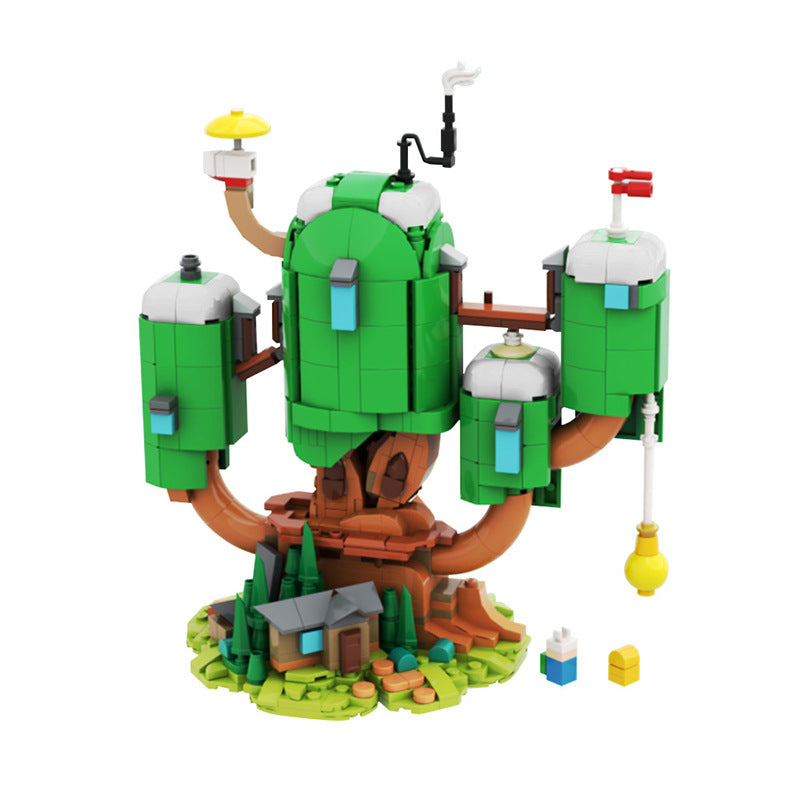 MOC-180617 Finn And Jake's Tree House - Adventure Time - 829 pcs - 3