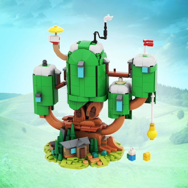 MOC-180617 Finn And Jake's Tree House - Adventure Time - 829 pcs - 1