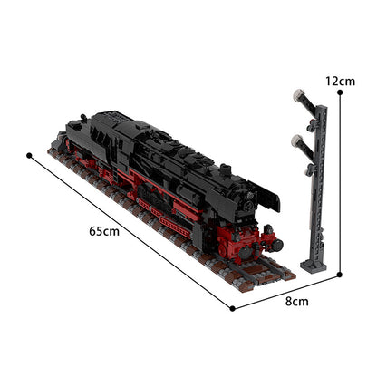 MOC-25554 German Class 52.80 "Reko" Steam Locomotive - 2255 pcs - 2