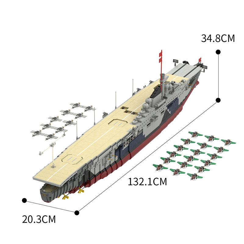 MOC-34030 Graf Zeppelin - German Fleet Aircraft Carrier - 8041 pcs - 1