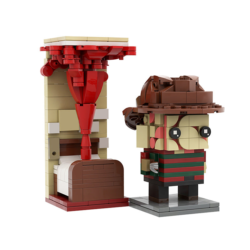 MOC-46943 Freddy Krueger From A Nightmare on Elm Street Brickheadz - 5