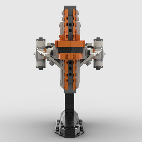 moc 57178 hammerhead corvette (micro fleet scale) -1