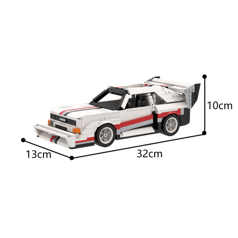 MOC-61951 Audi Sport Quattro E2 Pikes Peak / Hillclimb - 1306 pcs - 3