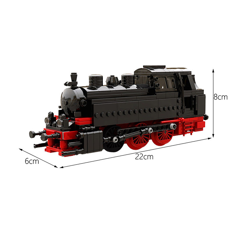 MOC-72693 80s Steam Engine Building Set - 372 pcs - 2