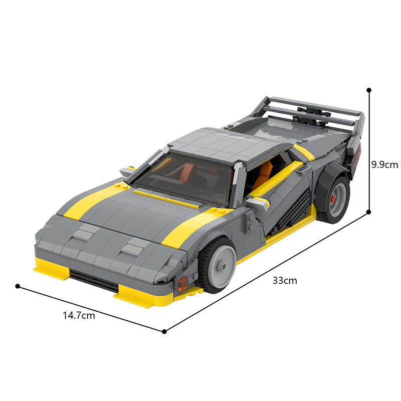 MOC-77289 Cyberpunk 2077 - Quadra Turbo-R Sports Car Models - 5