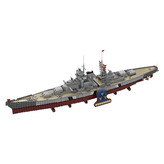 MOC-84840 Battleship Bismarck - German Ship Of The Second World War - 1