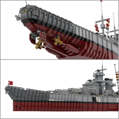 MOC-84840 Battleship Bismarck - German Ship Of The Second World War - 2