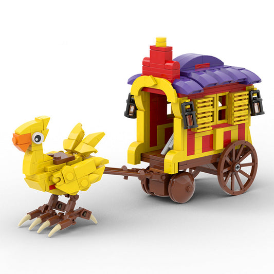 MOC Final Fantasy - Chocobo Block Set - 339 pcs - 4