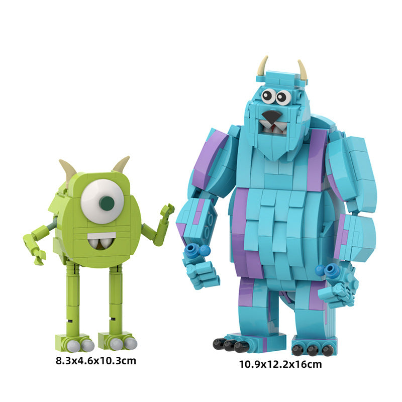 MOC Monsters Inc - James & Mike - 432 pcs - 3