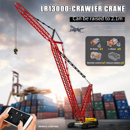 MOULD KING 17015 Technical Crawler Crane Building Blocks - 4318 pcs - 2