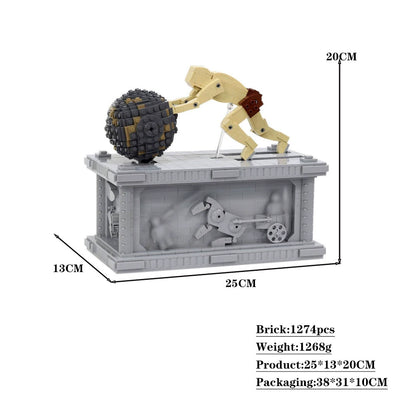 Sisyphus Kinetic Sculpture Building Set | MOC-13424