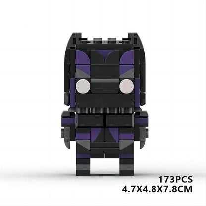 Black Panther Brickheadz MOC Building Set | Marvel | LEGO-Compatible