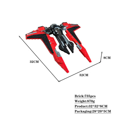 Darth Maul's Gauntlet Fighter Building Set | MOC-32053
