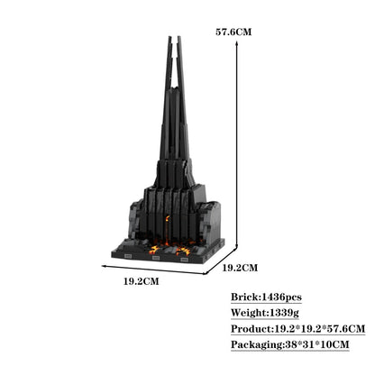 Fortress Vader Building Set | Star Wars | MOC-149491