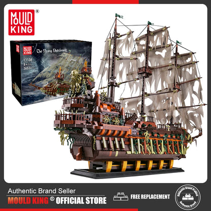 Pirate Flying Dutchmans Boat Construction Kit - Mould King - 1