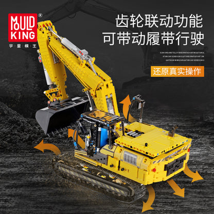 Tracked Excavator Digger Building Set - 1830 PCS | Mouldking 13112 4