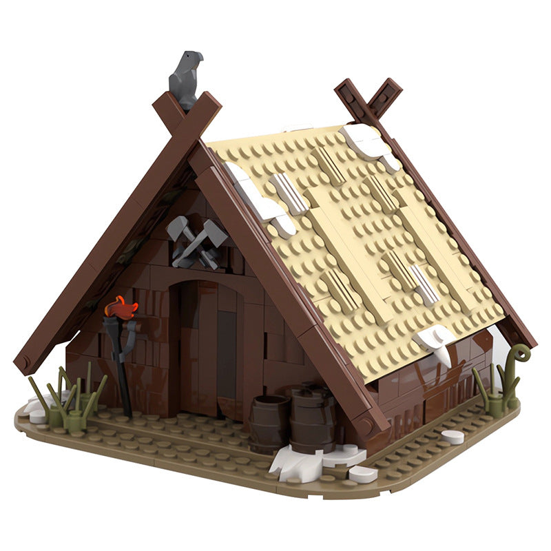 Viking Village & Ship MOC Building Sets
