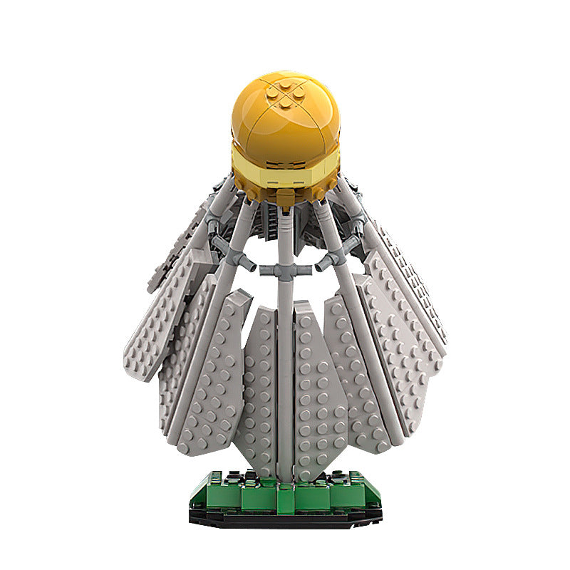 a giant shuttlecock building set | moc-118885 - 2