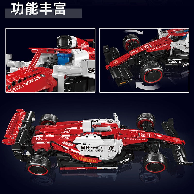 a.r f1 racing car building set - 1185 pcs | mouldking 13151 - 3