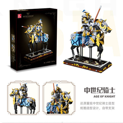 age of knight building kit - 1247 pcs | jie star 9050 - 1