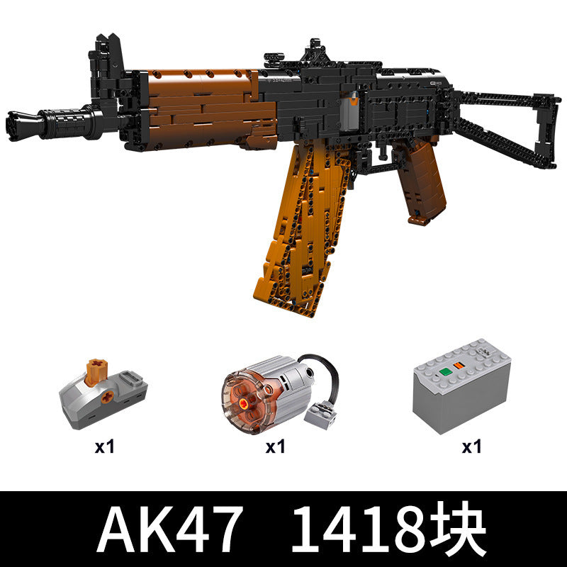 ak74 rifle building kit - 1418 pcs | mouldking 14020 - 6