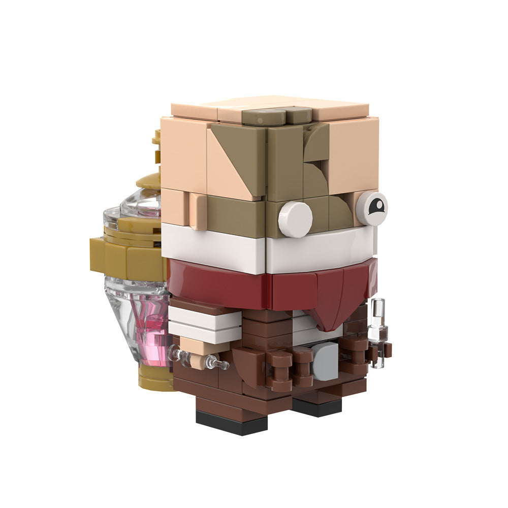 alchemist brickheadz building set | league of legends | lego compatible - 2